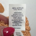 Gap  Women's Size M/L Cableknit Gloves Peach Pastel Winter Cold Cozy Knit Photo 4