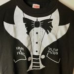 Urban Outfitters 80s Frank & Fran's Tuxedo Tee L USA Single Stitch Graphic 50/50 Black Unisex Photo 10