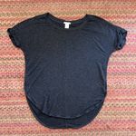 matty m  OVERSIZED DARK GREY STRETCHY TEE Photo 0