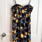 Oleg Cassini OC by OC  silk polka dot Y2K abstract dress Photo 9