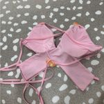 Amazon Y2K sequins butterfly crop top corset lace up adjustable colorful fairy vneck Photo 3