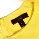 J.Crew  Yellow Pique Sleeveless Lace Fit &‎ Flare Dress 6 Soft Girl Cottagecore Photo 3