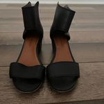 Lucky Brand  Black Heeled Bootie Sandals Photo 2