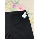 Ming Wang Black Acrylic Polyester Knit Wide Leg Pants Plus Size 1X Photo 8