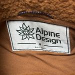 Alpine Design  Women's 1/4 Snap Sherpa Pullover Caramel Latte Size M Photo 4