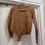 SKIMS  size 4x/5x essential long sleeve bodysuit tan / brown NWOT Photo 4