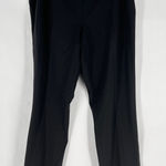 Lafayette 148 New York Classic Stretch Black Virgin Wool Side Zip Dress Pants 8 Photo 0