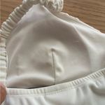 Sweet Storm Chic Asymmetrical Black and White Empire Waist Dress L Photo 10