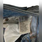 American Eagle Size 00 Regular Outfitters Distressed Light Wash Mom Jeans Photo 2