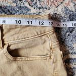 American Eagle  Golden Khaki High Rise Shortie Denim Shorts Size 2 Photo 3