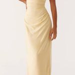 Peppermayo  - Xena Gathered Maxi Dress - Yellow Photo 0