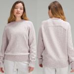 Lululemon Boxy Cotton-Blend Sweater in Bone Ivory Rhino Grey Velvet Dust Size 1X Photo 4