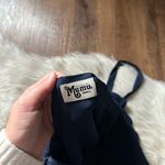 Show Me Your Mumu  Sophia Navy Blue Wrap Dress Photo 4