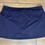 Lands' End Women's Swimsuit Sz 18 Swim Skirt Bottoms Navy Blue Photo 0