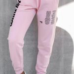 White Fox Boutique Women's Pink Joggers Photo 0