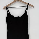 BCBGMAXAZRIA Jumpsuit Women S Black Sweetheart Neck Spaghetti Strap Built In Bra Photo 3