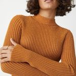 & Other Stories & Other Stories Fitted Gold Glitter Knit Midi Dress XS Photo 0