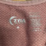 ZYIA Active Women's Pink Heathered Seamless Racerback Tank Top Size M Size M Photo 1