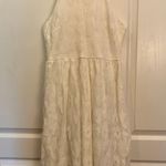 AQUA  BLOOMINGDALE’S M Lace High-Neck Sleeveless Mini Dress Photo 2