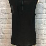 Haute Hippie  Small Black Sleeveless Tank Blouse Photo 11