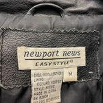 Newport News Vintage 1990s  100% Genuine Leather Blazer Photo 3