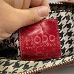 Hobo Vintage Cognac Leather Shoulder Handbag Angelica Purse Bag Tan Photo 7