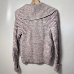 American Eagle Cardigan Mohair Alpaca Sweater Pink Double Breasted Chunky S Photo 1