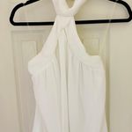 DO+BE  White Halter Top Photo 0