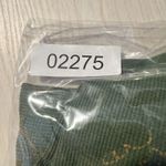 Y2K Green Long Sleeve Waffle Knit Shirt Tunic Large Graphic Size M Photo 9