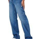 Good American - Good ‘90s Relaxed Jeans Blue Rigid Denim Sz 8 Photo 1