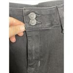 Hudson  collin flap skinny jeans NWT Size 33 Mid-rise Straight Crop Black Stretch Photo 3