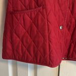 Burberry  LONDON Women’s Red Diamond Quilted Jacket Size S Photo 1