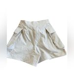 Lululemon Relaxed-Fit Super-High-Rise Cargo Short 4" in Bone Photo 8