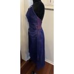 VTG Gunne Sax Formal Gown Size 7/8 Jessica McClintock Purple Tulle Midi 80 Photo 1