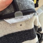 Smartwool  Nakoni Black and Gray Striped wrap coat size medium Photo 5