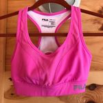 FILA PRICED TO SELL!!! PINK  RACER BACK PADDED SPORTS BRA Photo 0