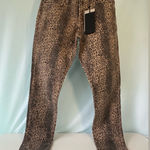 Dear John  Leopard Print Skinny Jeans Size 29 Photo 0