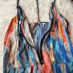 Rachel Roy Rachel Silk Colorful Romper Photo 3