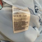 H&M Divided Off the Shoulder Dress Light Blue Size 8 Photo 7