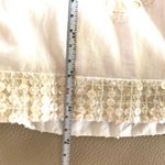 Anthropologie Ivory White Cotton Pearl Dress Photo 9