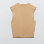 ZARA Gorgeous NWT KNIT Chocker Top Photo 3