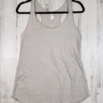 NWOT Over The Limit Apparel Oatmeal Racerback Tank Top Women's Size Medium Photo 0