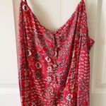 Anthropologie Able the Label NEW Lola Hi-Low Red Floral Boho Dress Size M Photo 3
