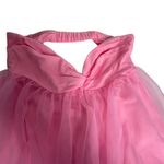 Beginning Boutique  Pink Strapless Tulle Mini Dress Size 2 Party Cocktail Photo 7