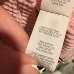 Aerie  Pink Waffle Knit Ling Sleeve Top Photo 3