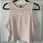 Puma | baby pink ribbed sleeveless workout tank-top Size XL Photo 0