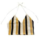 ZARA  Multi striped halter crop top ✨as seen on Tika Sumpter✨ Photo 0