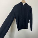 Splits59  Black Mineral Wash French Terry Pullover Hoodie Sweater Womens Size XS Photo 3