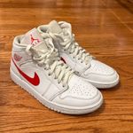 Nike Jordan Air Jordan 1 Mid “White University Red” Photo 0