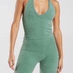 Gymshark x WHITNEY SIMMONS Eyelash Knit Shorts in Green Sz SMALL Photo 1